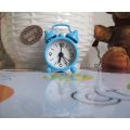 Table clock Creative Cute Mini Metal Small Alarm Clock Electronic Small Alarm Clock loud alarm clock despertador будильник #A.