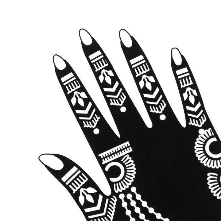 1%20Pairs%20Henna%20Tattoo%20Stencil%20Temporary%20Hand%20Tattoo%20Body%20Art%20Sticker%20Template%20Indian%20Wedding%20Painting%20Henna%20Kit%20Tool%20Amour%20zii%20-%20Image%205