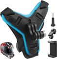 Motorcycle Helmet Chin Mobile Phone Holder Moto Dji Gopro Mountain Action Camera Stand - Versatile Camera Mount for Bike Riders. 