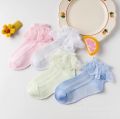 Baby Girl Lace Socks School Socks for 5 to12 yers (Pack of 1 Pair). 