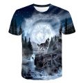 2022 Hot new Men's t shirt 3D Printed Novelty Animal T shirt Funny Short Sleeve Summer Tops Tshirt Male Asian size XXS-6XL.