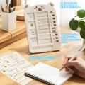 To Do List And MyChores Checklist Board With 13 pcs Paper And 150 Pcs Of Reward Stars For Kids,Habit Tracker or Daily and Weekly Planner, To Do List Reward Chart and Behavior Chart for Kids at Home(儿童自律打卡板. 