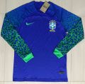 Brazil Away Jersey Full World Cup 2022-(Bangladeshi). 