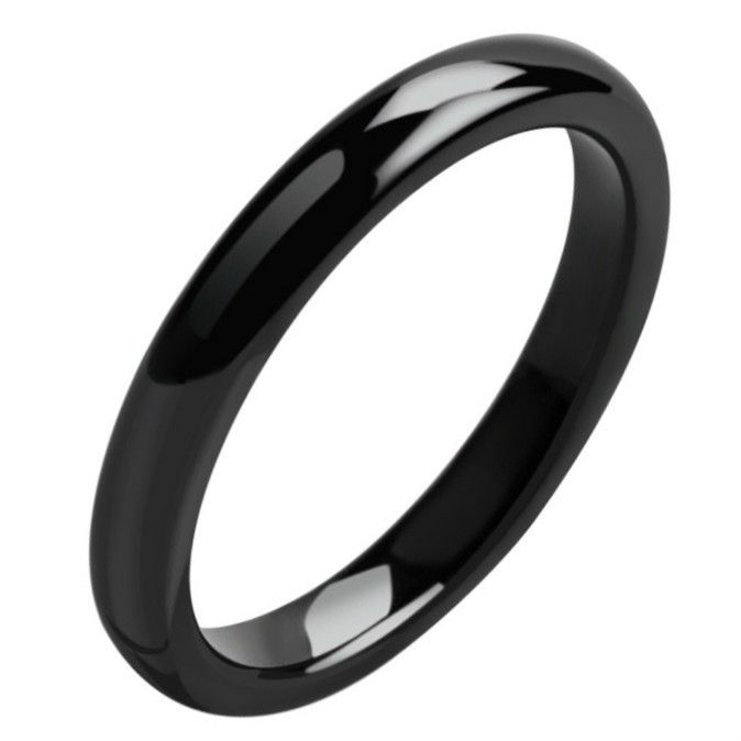 4mm%206mm%20Wide%20Steel%20Black%20Gold%20Inner%20And%20Outer%20Ball%20Ring%20Stainless%20Steel%20Smooth%20Curved%20Ring%20For%20Men%20Women%20-%20Image%208