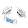 TWEXQNY 10Pairs Db9 Male and Female Rs232 9 Pin Wire Solder Serial Port Plug Connectors. 