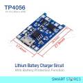 5V 1A 18650 TP4056 Micro USB Lithium Battery Charging Board Charger Module. 