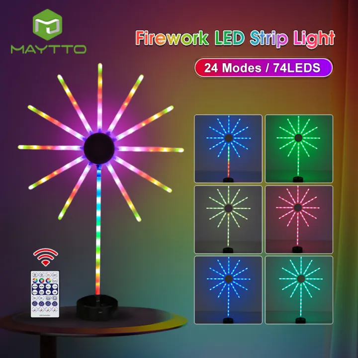 MAYTTO%20Firework%C2%A0LED%C2%A0Strip%C2%A0Lights%C2%A0Dream%C2%A0Color%C2%A0Lamp%C2%A0Christmas%C2%A0Lights%C2%A0RGB%C2%A0Strip%C2%A0Lights%C2%A0Smart%C2%A0Flexible%C2%A0LED%C2%A0Firework%C2%A0Lights%C2%A0with%C2%A0Remote%C2%A0Control%C2%A0USB%C2%A0Powered%C2%A0Battery%C2%A0Powered%20-%20Image%202