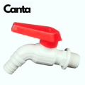 PVC Plastic Water Tap Ivory Garden Basin Faucet Plastic Kitchen Faucet.