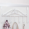 Door back hook non-perforated wall hanger door hanger wall hanger non-marking clothes hood hook one piece wholesale. 