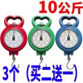 Hand held spring scale, hand holding mini weighing scale, portable electronic home express mechanical scale, luggage carrying ring, carry.