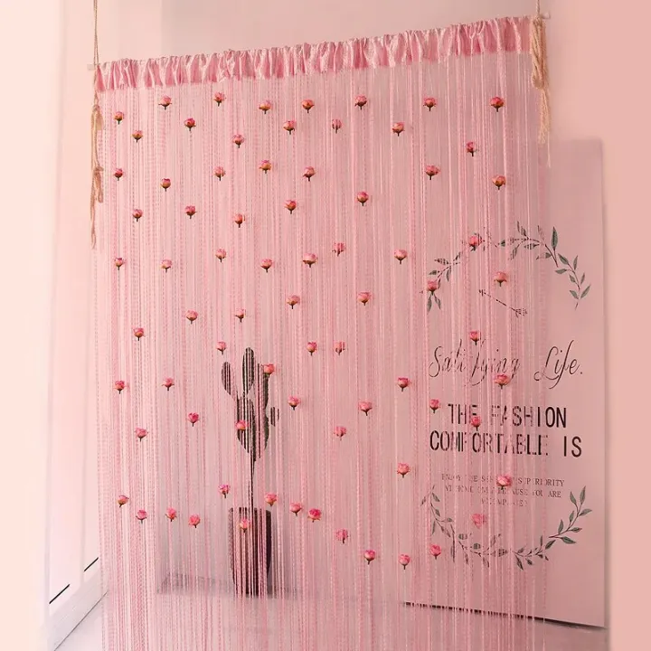 Door%20String%20Curtain%20Rose%20Flower%20Window%20Thread%20Curtain%20Hanging%20Curtain%20Valance%20Divider%20Decorative%20for%20party%20bedroom%20wedding%20-%20Image%206