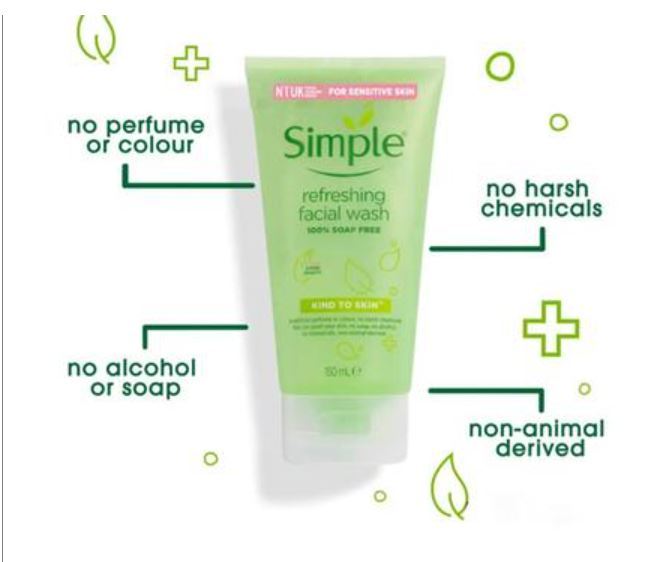 Simple%20Refreshing%20Facial%20Wash%20150%20ml%20-%20Image%202