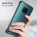 For Huawei Mate 20 Pro Slim Translucent Hard Back Matte Skin Soft TPU Bumper Corners Shockproof Case Cover.