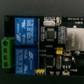 LAN Ethernet 2-Way Relay Board Switch /UDP Controller Network Relay. 