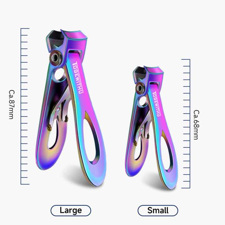 TOGEWITHU%20Nail%20Clippers%20for%20Thick%20Nails,%20Wide%20Jaw%20Opening%20Nail%20Cutter%20Stainless%20Steel%20Fingernail%20Toenail%20Clippers%20-%20Image%208