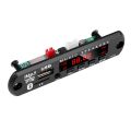 Bluetooth 5.0 Radio DC 9V 12V Wireless audio Receiver Car Kit USB 3.5MM AUX FM Module Mp3 Player Decoder Board. 