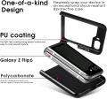 Z Flip6 Case Business Carbon Fiber Phone Cases for Samsung Galaxy Z Flip 6 5 4 ZFlip5 Flip6 Nano Ultra Thin Liquid PC Back Cover.