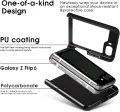 Z Flip6 Case Business Carbon Fiber Phone Cases for Samsung Galaxy Z Flip 6 5 4 ZFlip5 Flip6 Nano Ultra Thin Liquid PC Back Cover. 