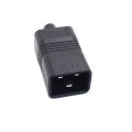 PDU/UPS Socket Standard IEC320 C19 C20 16A 250V AC Electrical Power Cable Cord Connector Removable plug Female Male Plug Adapter. 