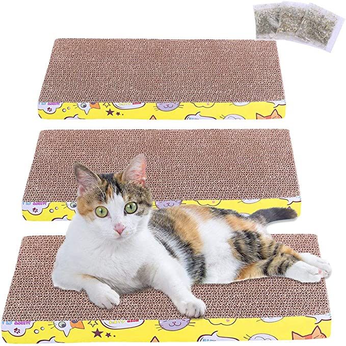 Cat Scratch Board Cat Toy Corrugated Paper Cat Scratch Board