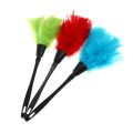 1PC Turkey Feather Duster Colorful Anti-static Plastic Handle Cleaning Dust Car Dashboard Cleaner Portable Tools for Household. 