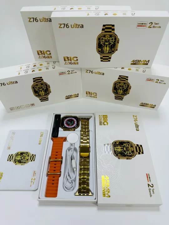 Z76%20Ultra%20SmartWatch%20NFC%2049mm%20Men%20Ladies%20Smart%20Sports%20Watch%20Bluetooth%20Call%20Waterproof%20Wireless%20Charging%20HD%20Screen%20-%20Image%202