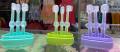 Baby Soft Bristle Toothbrush + Silicone Tongue Cleaner + U-Shaped Brush, 0-18 Months 3Pcs Set with Box [Colour as per Stock]. 