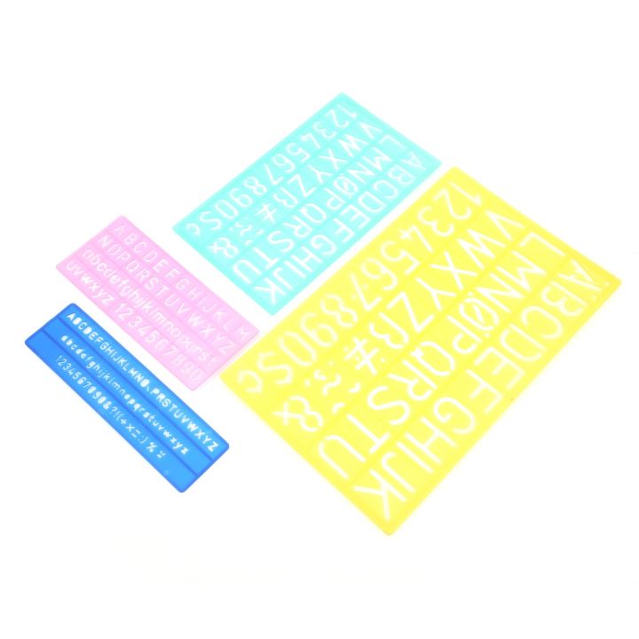 Chenmeng%20La%204pcs%20Templates%20Rulers%20Colorful%20Plastic%20Number%20Letter%20Pattern%20Drawing%20Stencils%20Kit%20for%20Children%20Digital%20Painting%20-%20Image%207