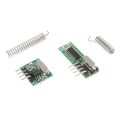 【Mary DAI Store】433 Mhz Superheterodyne Receiver and Transmitter Module Remote controls For Arduino uno Wireless module Diy. 
