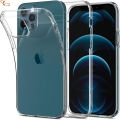 Apple iphone 12 Pro Transparent Soft Flexible Clear TPU Back Case Cover. 