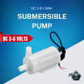 Mini Submersible 3-6V Water Pump for Hobby Gardening Projects, Fish Tank or Aquarium and Arduino Projects also usable as 5V Mini DC Submersible Water Pump | RoboBhandar.