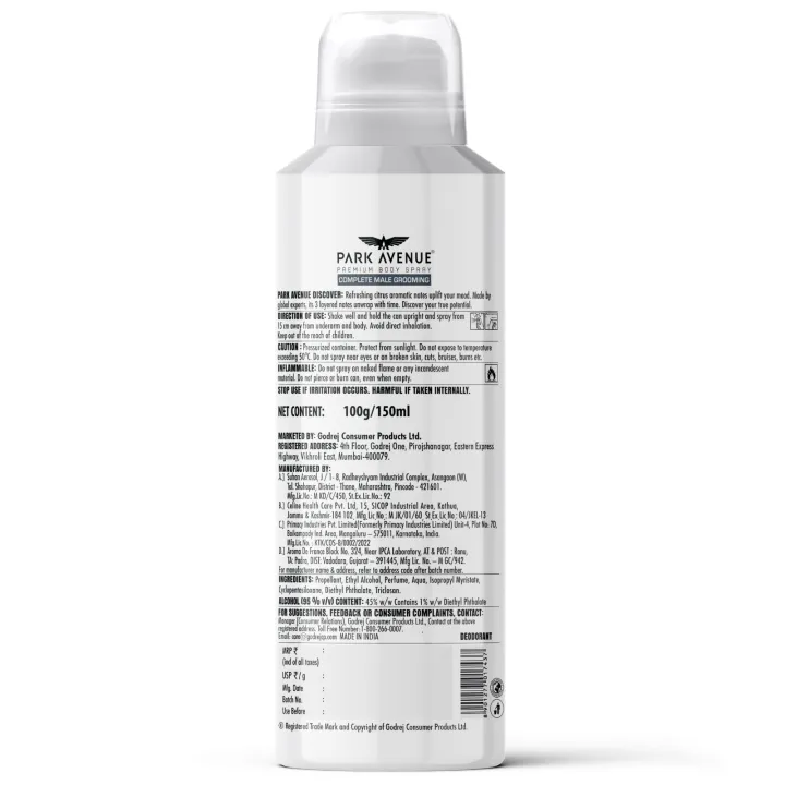 Park%20Avenue%20Signature%20Men's%20Deo%20Discover%20Body%20Spray%20%20150%20ml%20-%20Image%202