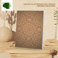 Papertree Vintage A5 Notebook Sketchbook Drawing Sketchpad Vintage Full Flower Perfect for Graphite Colour Pastel and Charcoal Art.