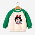 Girls' sweatshirt autumn and winter clothes 2023 new baby girl foreign style long sleeve top clothes children's autumn clothes big children's base shirt.