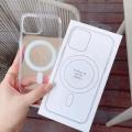 Magsafe Magnetic Wireless Charging Case Clear Transparent Shockproof Back Cover Back Cover For iPhone All Series available. 
