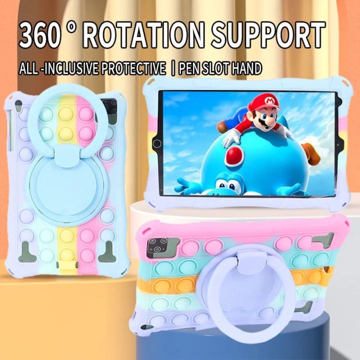 Funda%20Para%2010.1%20Universal%20Silicone%20Tablet%20Case%2010%2010.1%20inch%20Android%20Tablet%20PC%20Shockproof%20Stand%20Cover%20Cases%2025*16CM/9.84x6.3inch%20-%20Image%202