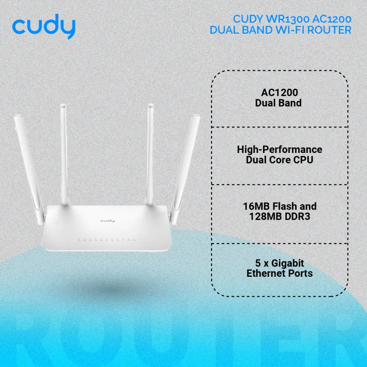 Cudy%20WR1300%20AC1200%20Dual%20Band%20Wi-Fi%20Router%20-%20867Mbps%20at%205GHz%20and%20300Mbps%20at%202.4GHz%20-%205x%20Gigabit%20Ethernet%20Ports%20-%204%20x%205dBi%20High%20Gain%20Antennas%20-%20Whole%20Home%20Coverage%20-%20White%20-%20Image%203