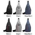 Men Fashion Multifunction Shoulder Bag Crossbody Bag On Shoulder Travel Sling Bag Pack Messenger Pack Chest Bag For Male. 