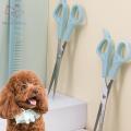 3pcs/set Pet Dog Professional Grooming Scissors Shears Hair Flat Scissor Comb Animal Cat Hair Cut Barber Cutting Tool Kit.