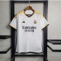 REAL MADRID HOME JERSEY 23-24 short sleeve jersey Thai Premium. 