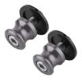 6mm Motorcycle CNC Rear Stand Swing Arm Spool Sliders Swingarm Bobbins. 