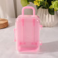 【COOL】 1PC Trolley Case Storage Box Creative Mini Suitcase Jewelry Storage Box. 