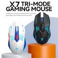 T-WOLF X7 Tri-mode RGB Gaming Mouse. 