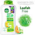 Dettol Body Wash Loofah Free Shower Gel Lasting Fresh with Refreshing Melon & Cucumber Fragrance, 12 Hours Odour Protection 250ml Shower Gel. 