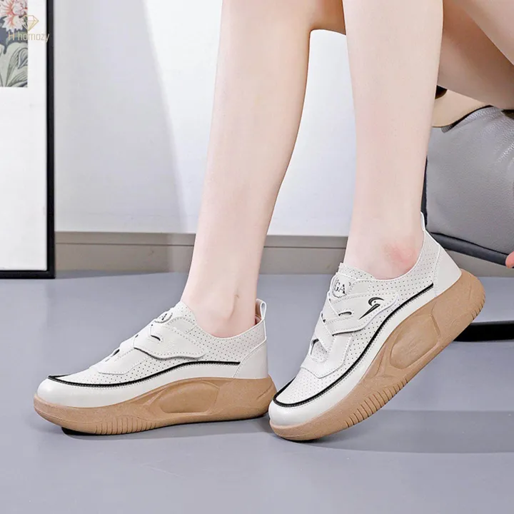 Women's%20Shoes%20Non%20Slip%20Trendy%20Rubber%20Sole%20Female%20Comfortable%20Versatile%20Trainers%20Shoes%20Women%20Sport%20Sneakers%20Girls%20Leisure%20Sneakers%20for%20Tennis%20,%20Beige%2037%20-%20Image%204
