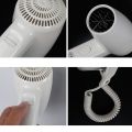Hotel wall-Mounted Hair Dryer Professional Leafless Blow Dryer Negative Ion Temperature Control 2-Speed Styler.