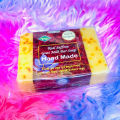 National product skin care Hand made Pipasa Real Saffron Goat Milk Bar soap used for male female - 90 gm. 