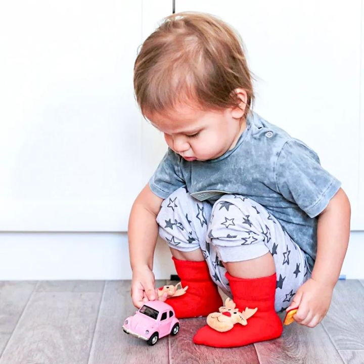 Kids%20Children's%20Socks%20for%20Girls%20Boys%20Non-slip%20Print%20Cotton%20Toddler%20Baby%20Christmas%20Socks%20for%20Newborns%20Infant%20Short%20Socks%20Clothing%20-%20Image%202