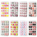24PCS/box Children/adult Cartoon Candy Nails Full Coverage Self-adhesive Nail Polish Cute Girl Manicure Decoration CL02.