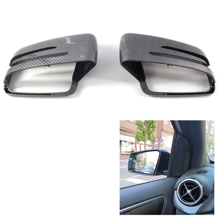 Car%20Carbon%20Fiber%20Rearview%20Side%20Mirror%20Cover%20Replacement%20for%20Mercedes%20Benz%20a%20B%20C%20E%20Class%20W204%20W212%20W176%20W246%20C218%20X156%20-%20Image%204